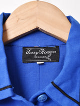 ベルト付き 長袖シャツワンピース