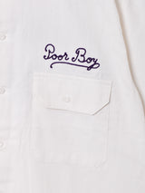 【3色展開】Backers刺繍 半袖 ワークシャツ