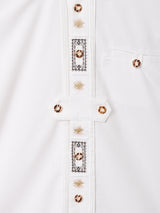 【2色展開】半袖 チロリアンシャツ