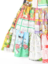 リメイク パッチワークティアードスカート