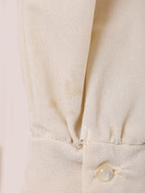 レースデザイン 長袖ワンピース