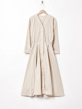 アメリカ製 ノーカラー 長袖ワンピース