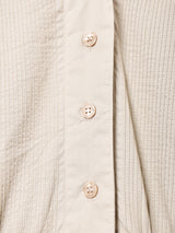 アメリカ製 ノーカラー 長袖ワンピース