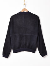 スエードカーディガン