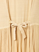 インド製 刺繍 スリーブレスワンピース