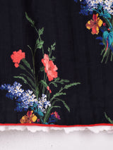 花柄 フレアスカート