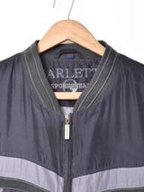 デザインシルクブルゾン