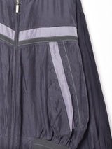 デザインシルクブルゾン