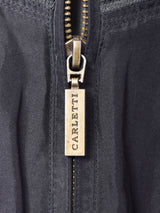 デザインシルクブルゾン