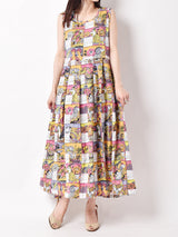 Emerald Motel カレンダー柄スリーブレスワンピース