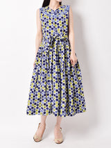 Emerald Motel 総柄 スリーブレスワンピース