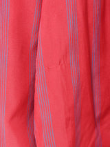 チェック スカーフデザイン 長袖ブラウス