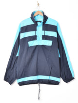 2カラー プルオーバー ナイロンジャケット