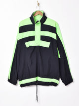 2カラー プルオーバー ナイロンジャケット