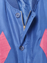 ダイヤ柄 シルクブルゾン