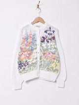 花柄カーディガン