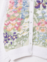 花柄カーディガン