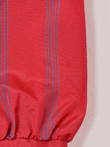 チェック スカーフデザイン 長袖ブラウス