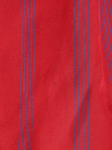 チェック スカーフデザイン 長袖ブラウス