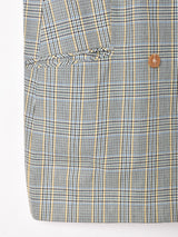 グレンチェック柄 ダブルジャケット