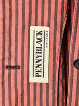 イタリア製 ストライプ テーラードジャケット