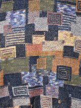 総柄カーディガン