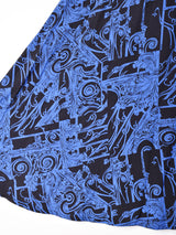 総柄 フレアスカート