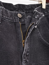 Lee ブラックデニムショートパンツ W29