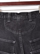 Lee ブラックデニムショートパンツ W29
