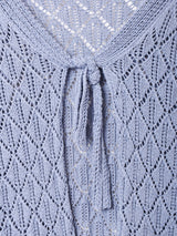 ボウタイ クロシェカーディガン