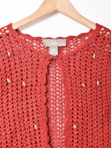 シェル×ストーン クロシェカーディガン