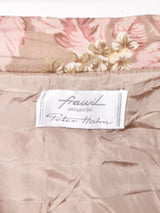 花柄 タックスカート