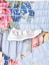 花柄 フレアスカート