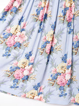 花柄 フレアスカート