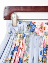 花柄 フレアスカート