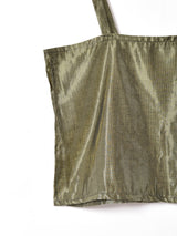 メタリック キャミソール