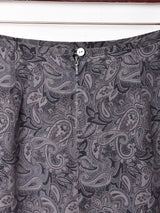 ペイズリー シルクスカート