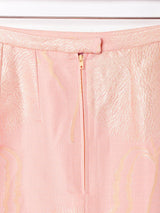 フランス製 織り柄 タイトスカート