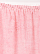 後染め コットンレース ティアードスカート