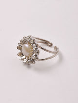 フラワーモチーフリング