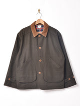 【2色展開】Backers コーデュロイ切り替え ジャケット