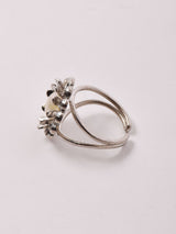 フラワーモチーフリング