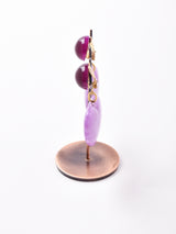 ハートモチーフ ダングルイヤリング