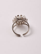 フラワーモチーフリング