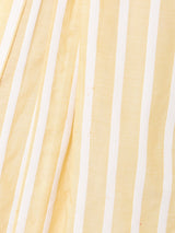 ストライプ フロントボタンスカート