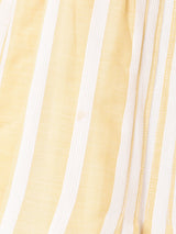 ストライプ フロントボタンスカート