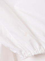 クロップド スタンドカラーブラウス