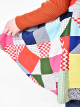 パッチワークセットアップ ベスト&スカート