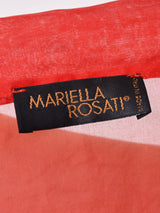 シースルー半袖シャツ レッド