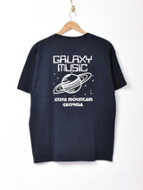 抽象プリント メッセージTシャツ